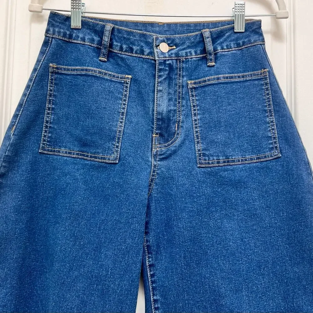 Y2K Barrel Leg High-Waisted Jeans Women’s Size Small